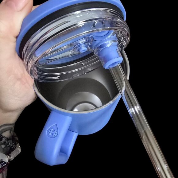 Hydrojug ✦ Indigo Stainless Steel Mug ✦ 32oz Host Gift Tumbler Exclusive NWT - Picture 3 of 10
